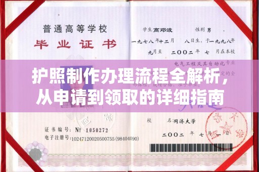 惠阳护照制作办理流程全解析，从申请到领取的详细指南